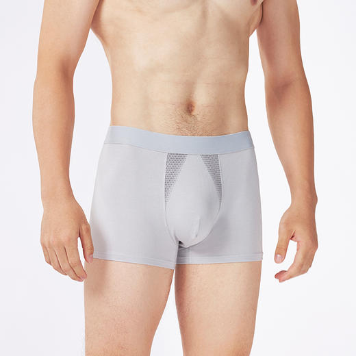 都市丽人棉平角50S水柔棉简约基础草本养生系列平角裤FKHC08 商品图2