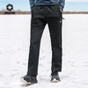 积能秋冬跑步运动软壳裤男女情侣透气直筒户外休闲运动长裤 商品缩略图5
