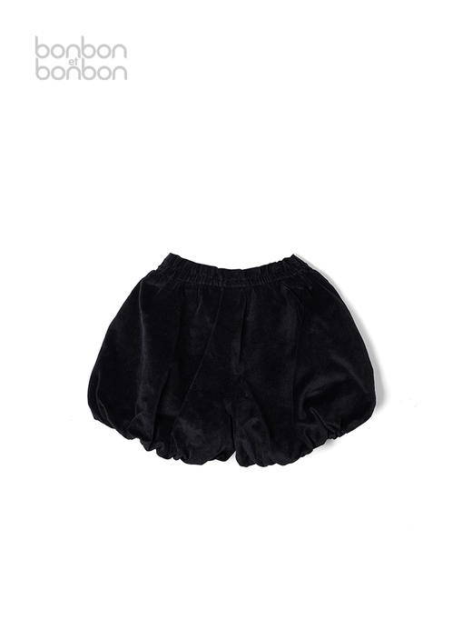 经典丝绒花苞裤 商品图0