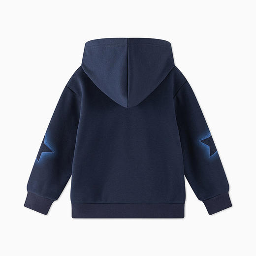 【MQD】男童冬季保暖舒适加绒潮酷印花卫衣 商品图2