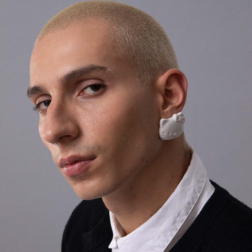 北京仓｜ANDRES GALLARDO-HELLO KITTY-50周年限量版 陶瓷 耳钉［西班牙设计师］ 商品图1