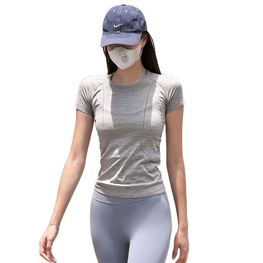 速干透气T恤女紧身瑜伽服普拉提健身服 DB TX5188 商品图3
