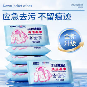 羽绒服去渍湿纸巾（独立包装/小包装）