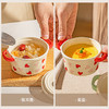 摩登主妇蒸蛋碗带盖双耳蒸蛋羹专用碗陶瓷餐具蒸盅鸡蛋羹蒸碗炖盅 商品缩略图2