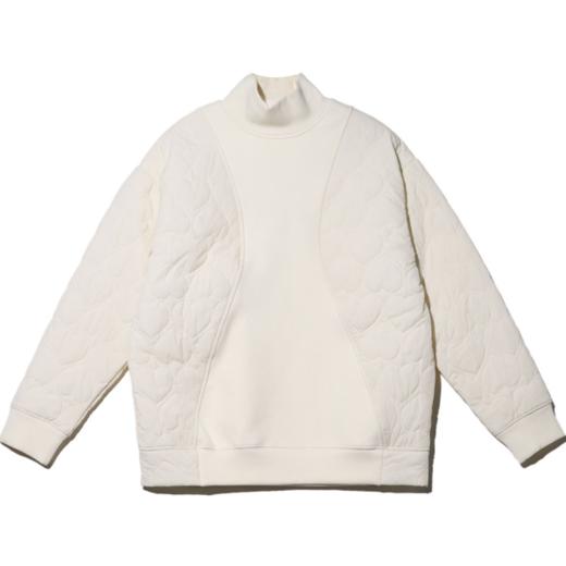 WY147秋冬新款爱心拼接设计感卫衣男女秋季休闲宽松时尚长袖百搭上衣 商品图0