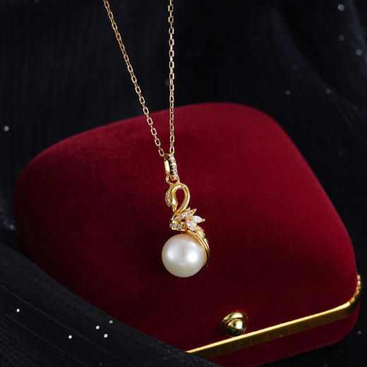 子佩集S925银珍珠吊坠【JYDZ077】纯银珍珠镀金(不含链)2412 商品图1