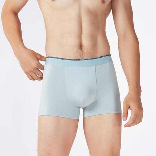 都市丽人人棉平角60S木莱尔简约基础平角裤FKHC01 商品图2