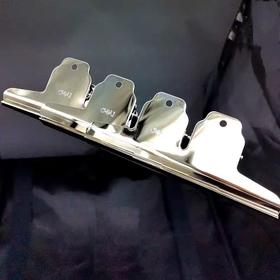 得力山型票夹4支