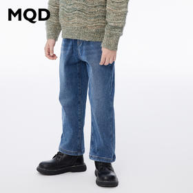 【秒】【冬款清仓】【MQD】男童冬季温暖舒适工装休闲牛仔长裤
