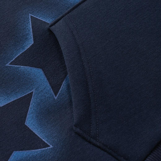 【MQD】男童冬季保暖舒适加绒潮酷印花卫衣 商品图5