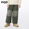 【MQD】男童冬季柔软舒适潮酷拼贴休闲裤 商品缩略图0