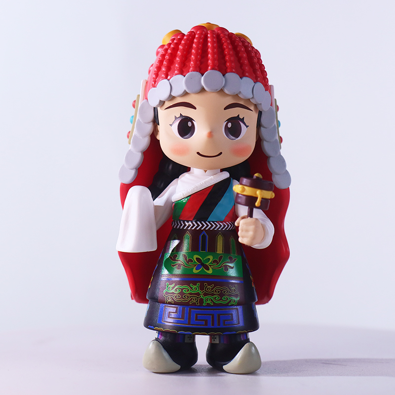 藏族元素潮玩手办 小达娃