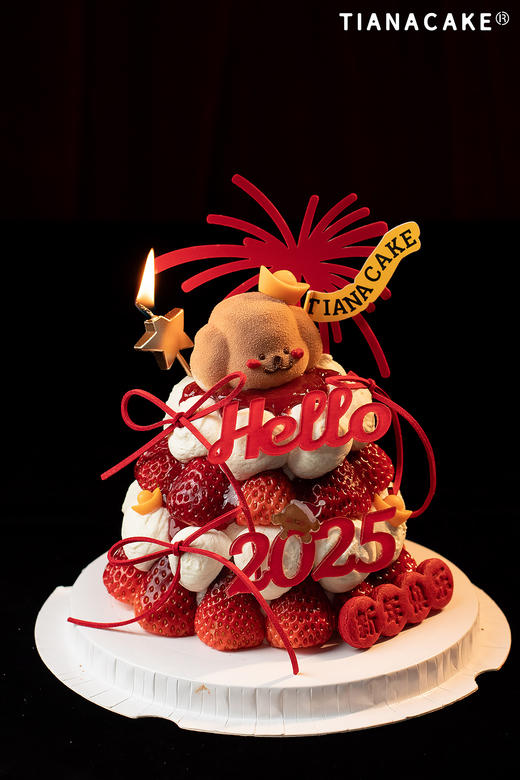 【满满草莓树】五寸草莓蛋糕🌟2025 商品图6