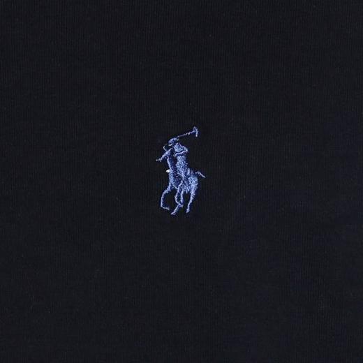 T2197早春新款时尚个性韩版撞色半纽扣圆领长袖T恤百搭休闲套头上衣 商品图2