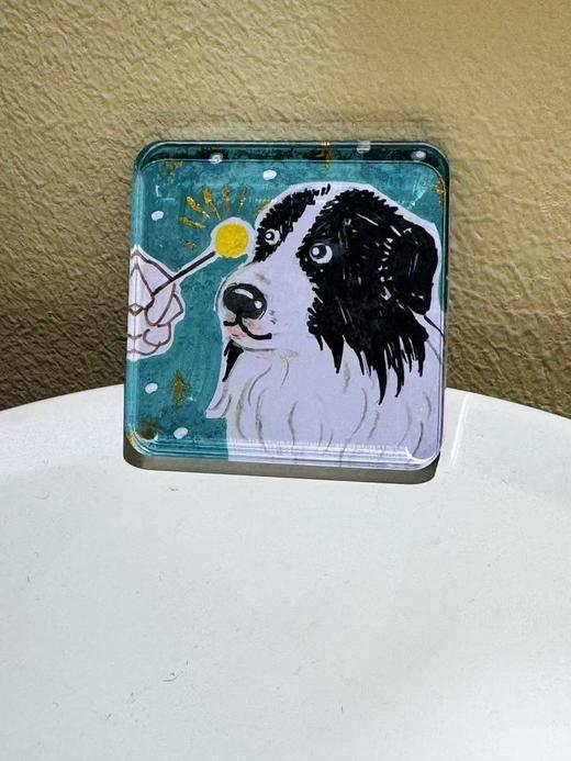 【宠物周边】宠物肖像徽章/冰箱贴定制（定制请联系客服） 商品图2