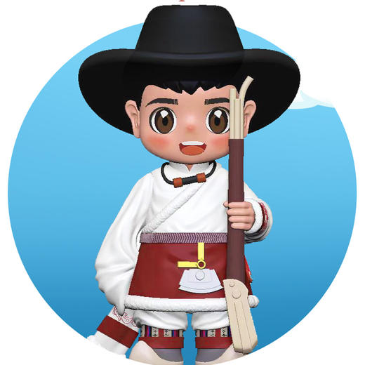 藏族元素潮玩手办 小嘎玛 商品图5