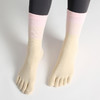 【5双起批，10双以上包邮】2024秋冬专业防滑渐变色瑜伽袜子普拉提袜室内运动健身中筒瑜伽袜 商品缩略图1