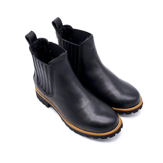 #断码特价36码#西班牙原产羊毛款皮毛一体时尚舒适女靴BLTB2（高品质纯天然羊毛内衬） 商品图2