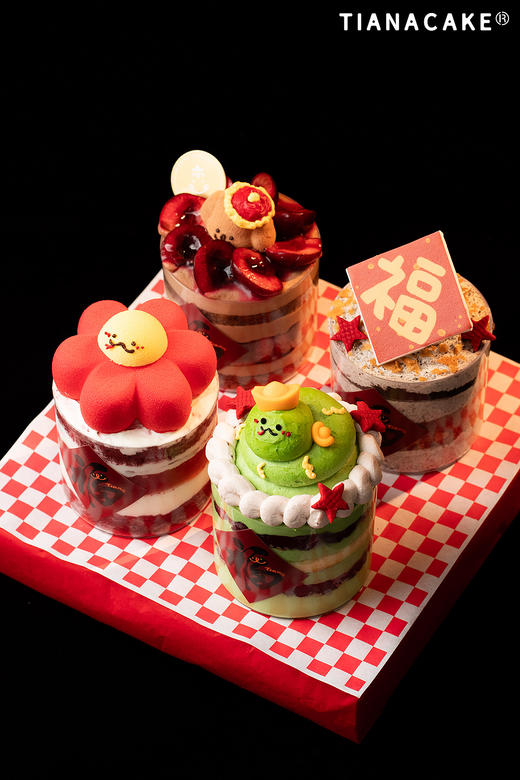 【花蛇添福】四口味杯式甜点🌟 商品图0