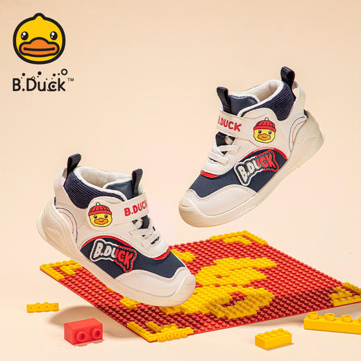 B.DUCK小黄鸭童鞋冬季男童学步鞋22-28 B5586969 商品图1
