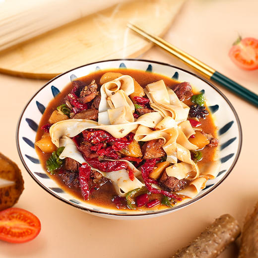 真拉大盘鸡拉面新疆美食特产800g/包 商品图2