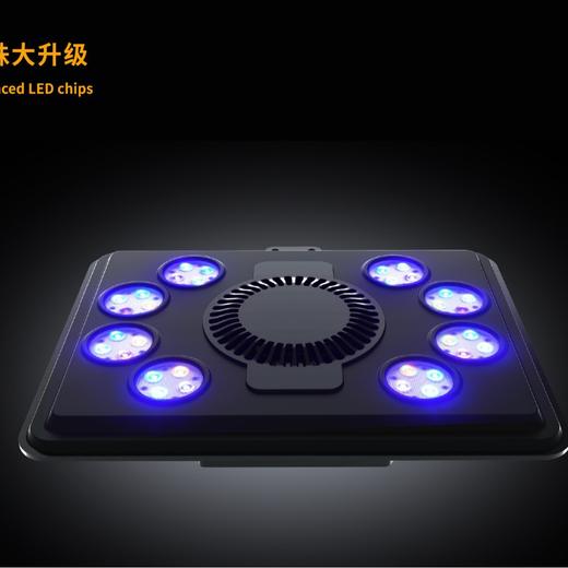 迈光启航珊瑚灯二代MJ-260 290海缸灯全光谱LED灯具海水鱼缸灯 商品图10