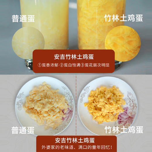 【无抗竹林土鸡蛋】 0激素 安心可溯源鸡蛋，比普通鸡蛋蛋黄更黄、营养更高，一点腥味都没有~ 商品图9