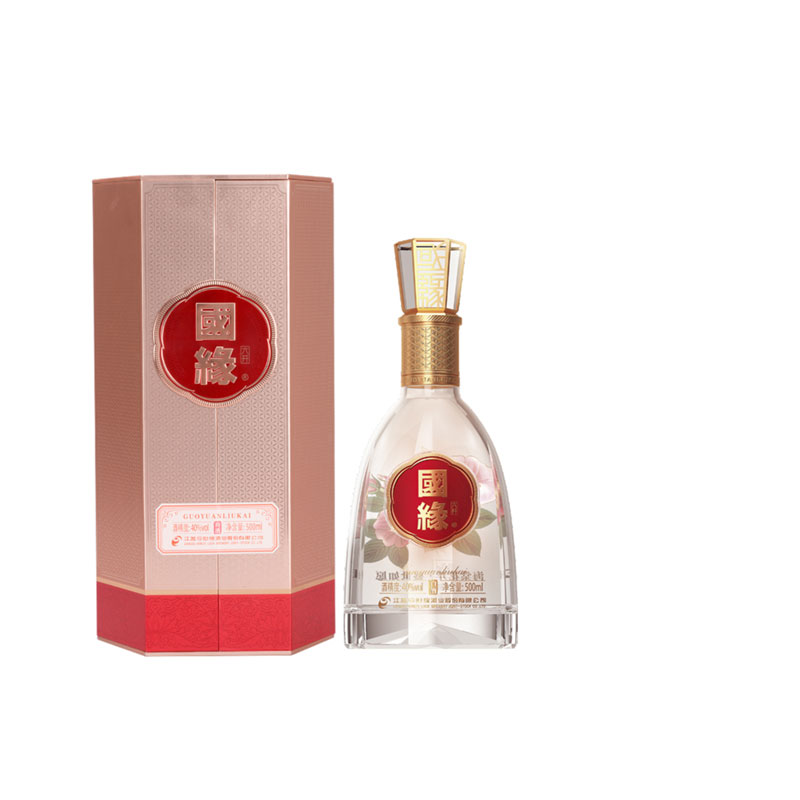【酒厂直营】国缘六开40度500ml柔雅型白酒 单瓶装