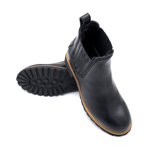 #断码特价36码#西班牙原产羊毛款皮毛一体时尚舒适女靴BLTB2（高品质纯天然羊毛内衬） 商品图5