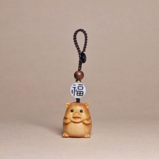 敦煌【崖柏十二生肖挂件】敦煌马年十二生肖福泽挂件包挂钥匙小挂件 商品图14