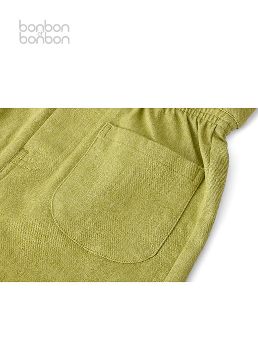 秋叶绿毛边长裤 商品图4