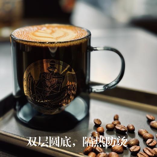 【译森文创】诗与光”双层透黑高硼硅玻璃把手杯 商品图3