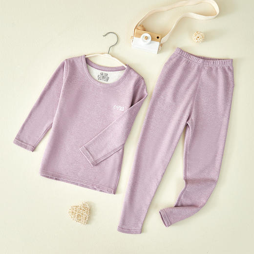 【福气上身❗️儿童羊毛蚕丝套装】把喜气穿身上，轻松御寒不臃肿！新年春节马年秋冬保暖男女童秋衣秋裤中大童宝宝保暖内衣睡衣本命年 商品图9