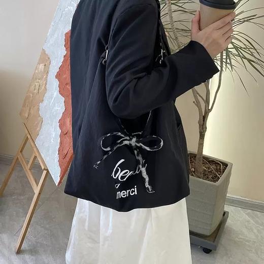 灰豹纹双面腋下包 商品图0