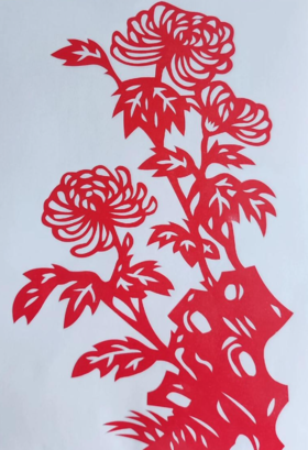 公益实践｜新春大吉！体验剪纸非遗 以剪代笔 纸上生花！