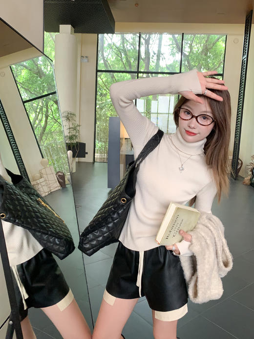 【110元任选2件】现货！毛织打底衫 商品图1