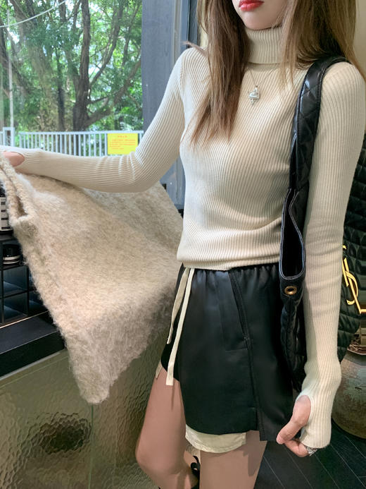 【110元任选2件】现货！毛织打底衫 商品图2