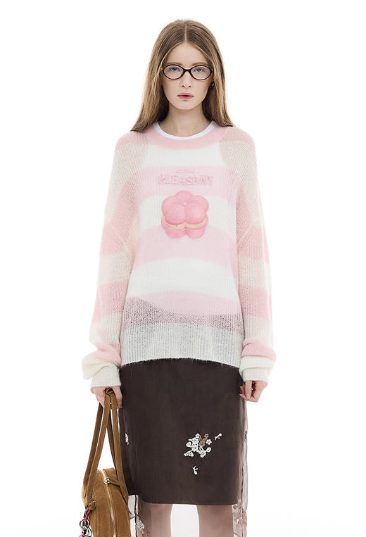 DZZIT2025春季新款毛感时尚百搭上衣 商品图3