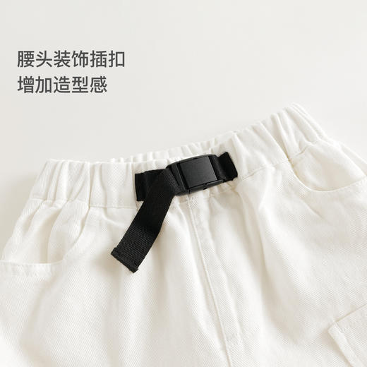 马克珍妮男童高街时尚牛仔萝卜裤 儿童裤子2025年春装新款250023 商品图3