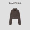 ROMI STUDIO“温暖已至”牦牛绒绵羊毛弹力高领套头毛衫RW24ASB1444 商品缩略图0