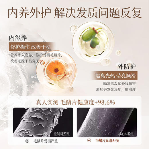 【99任选3件|均价￥33/件】护发精油喷雾女发油官方旗舰店柔烫染滋养防静电顺修复干枯防毛躁 商品图4