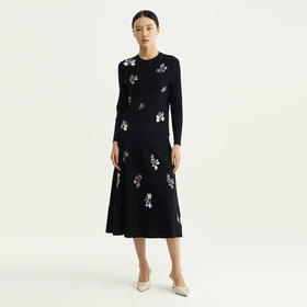 戴布拉芬针织半裙L28A320