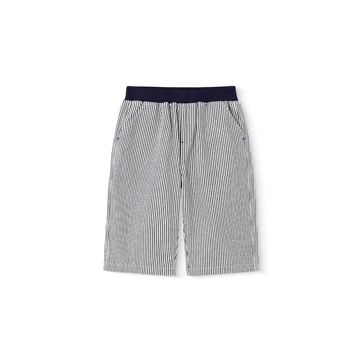 【商场同款】英氏儿童裤子春夏男童透气休闲纯棉六分裤2025新款 商品图4