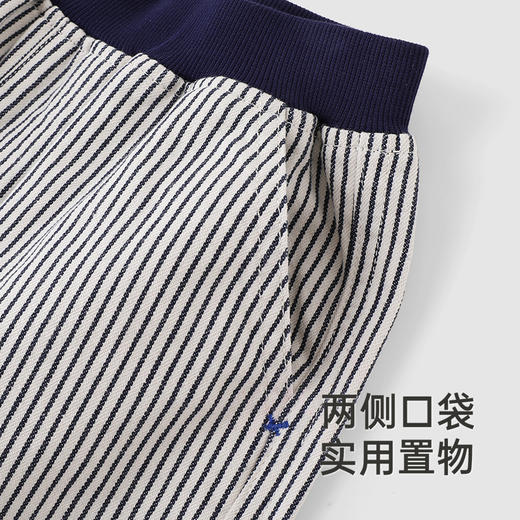 【商场同款】英氏儿童裤子春夏男童透气休闲纯棉六分裤2025新款 商品图3