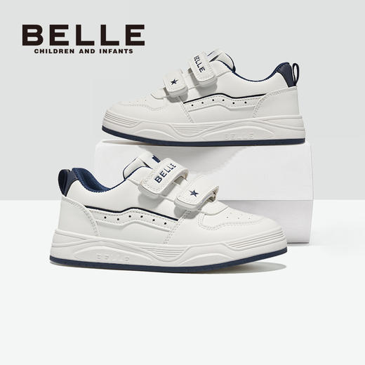 百丽2025童鞋上新💖【BELLE百丽中大童新款板鞋合集】轻盈舒适，步履轻盈，上学/出游的时尚好物🎉稳定后跟系统，360°全方位包裹，蹦蹦跳跳稳定不摔跤 商品图10