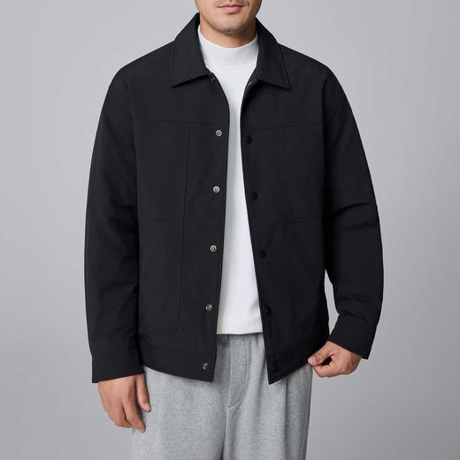 墨麦客男装鸭绒衬衫式轻型羽绒服男2024冬季新款简约保暖外套男士 商品图1
