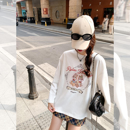 【149元任选2件】 现货！卡通印花长袖T 商品图5