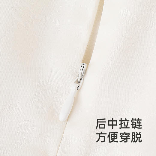 【商场同款】英氏女童连衣裙长袖国风2025春新款新中式中大童裙子 商品图2