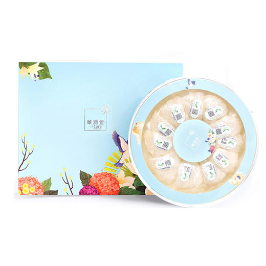 【P】华润堂 燕窝(白燕盏) 三角盏 印尼燕窝 50g 商品图0