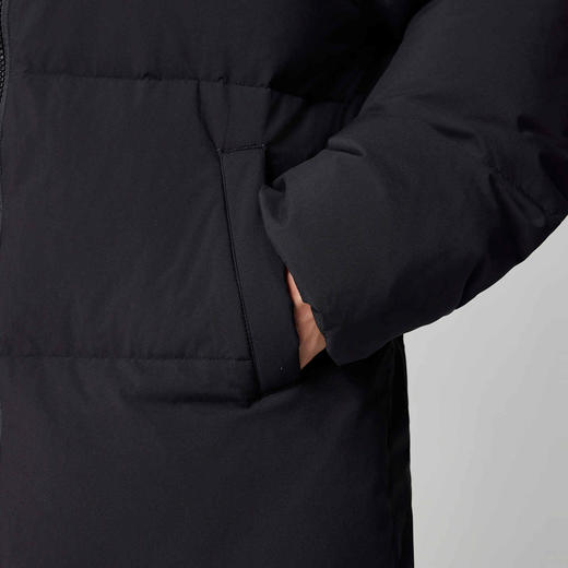 墨麦客男装纯色中长款立领羽绒服男士2024冬季新款鸭绒加厚外套男 商品图4